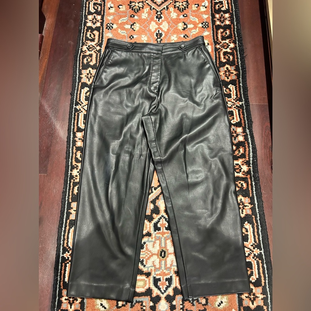 Ann Taylor - Faux Leather Pants